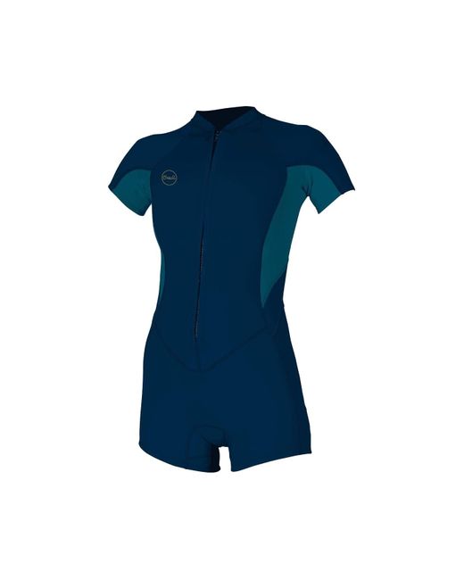 Wetsuits Bahia Full Zip Short Sleeve Spring di O'neill Sportswear in Blue