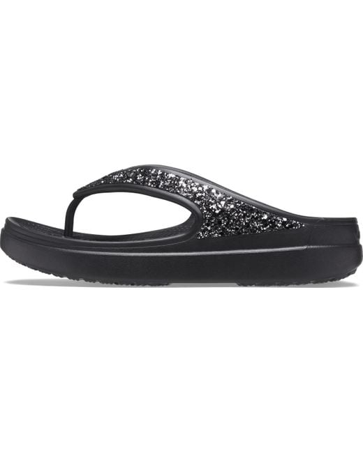 Sloane Glitter Wgfp W Chai/Gld Flip Donna di CROCSTM in Black