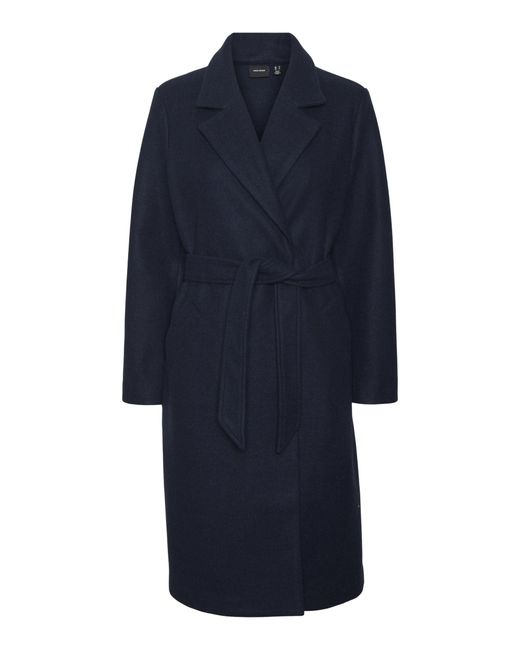 VMFORTUNEAYA SS23 Long Coat Noos Giacca di Vero Moda in Blue