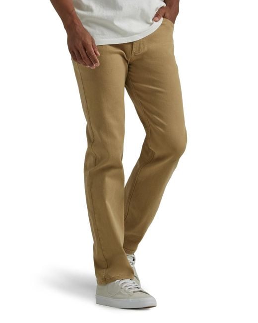 Wrangler Green Classic 5-pocket Regular Fit Flex Jean for men
