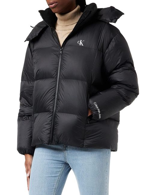 Calvin Klein Black Down Puffer Jacket