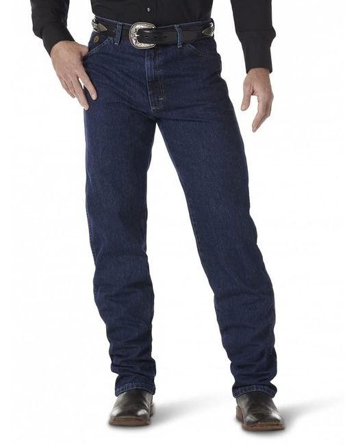Wrangler Blue George Strait Cowboy Cut Original Fit Jean for men