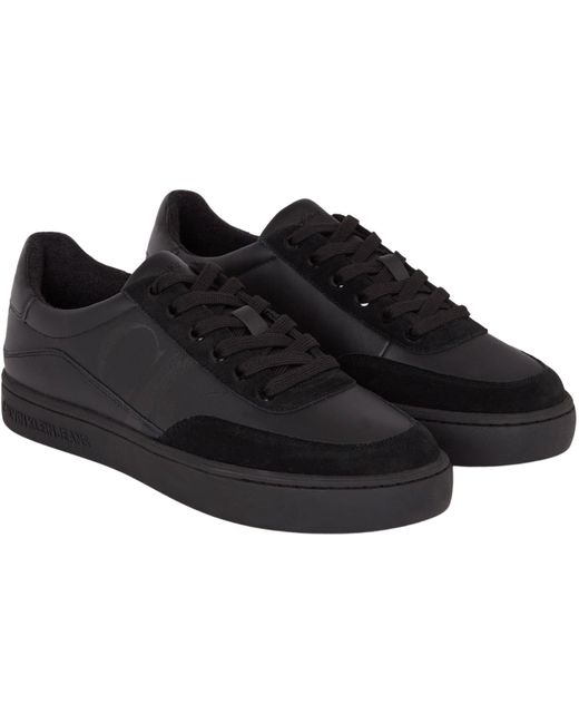 Calvin Klein Classic Bold Mono YM0YM00713 Cupsole Sneaker in Black für Herren