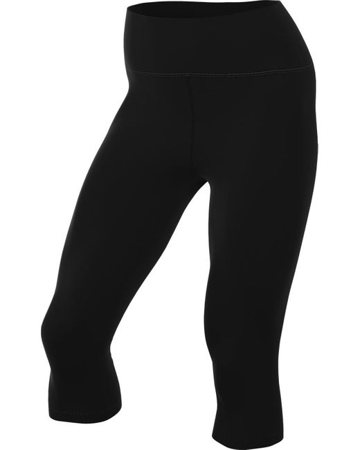 Damen Dri-fit One HR Capri Tight Pantalón Nike de color Black