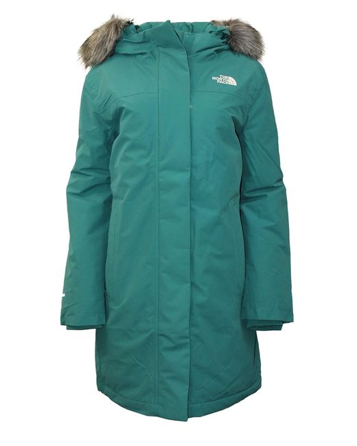 The North Face Green Arctic Parka Winter Down Jacket