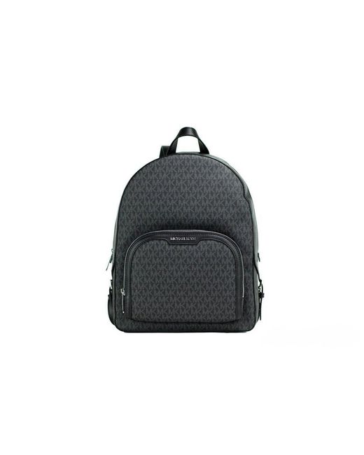 Michael Kors Black Jaycee Logo Backpack
