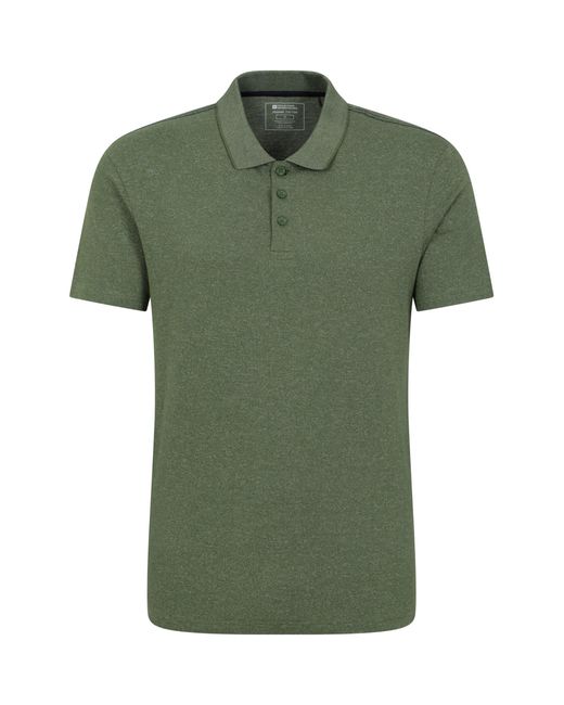 Mountain Warehouse Green Comfortable Tee Shirt In 100% Cotton With Upf 50+ - Best For Spring for men
