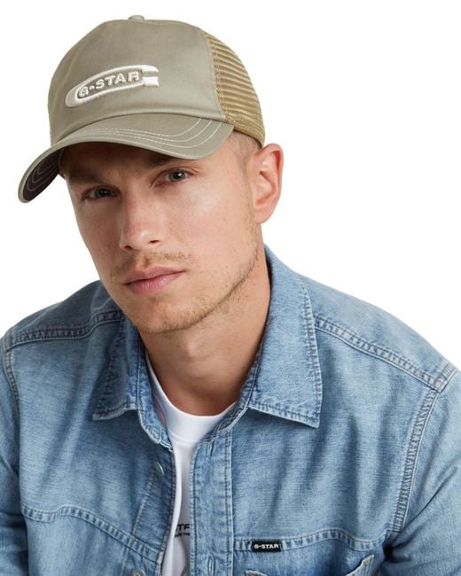 G-Star Para Hombre Gorra De Rejilla Avernus G-Star de hombre de color Blue