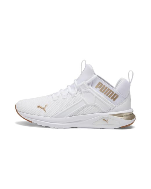 Puma enzo best sale white