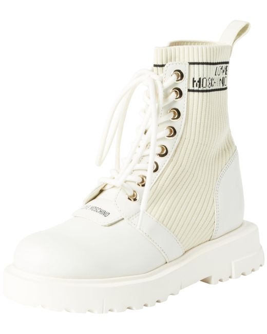 STIVALI Donna di Love Moschino in Natural