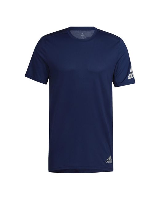 Adidas Blue Run It Tee M T-shirt for men