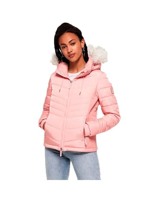 superdry pink jacket