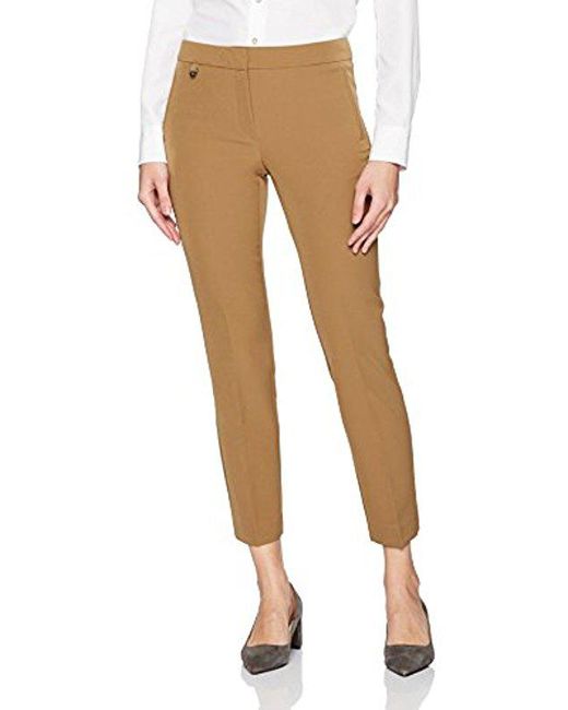 Adrianna Papell Multicolor Kate Fit Bi Stretch Pant