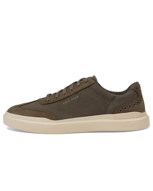 Cole Haan Brown Grandpro Rally Canvas T-toe Sneaker for men