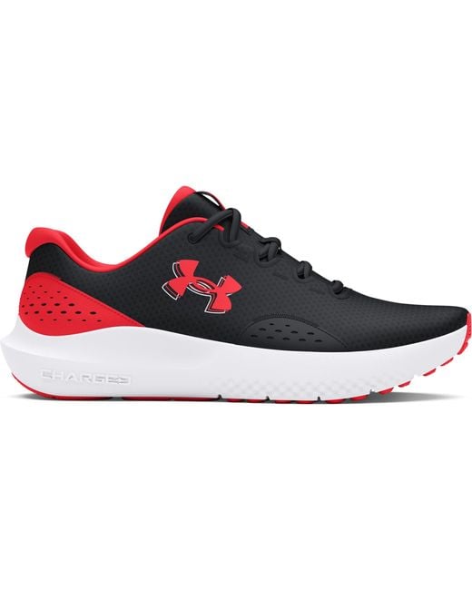 UA W Charged Surge 4 di Under Armour in Red