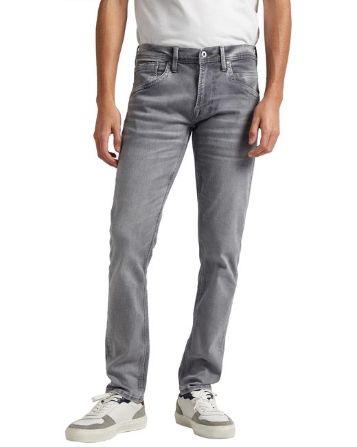 Pepe Jeans Blue Track Jeans for men
