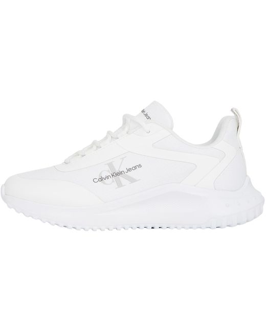 Donna Sneakers da Runner Eva Runner Low Lace Mix senza Lacci di Calvin Klein in Black