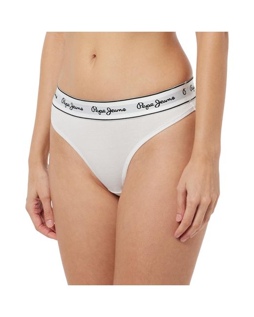 String Pépé sous-vêtements Style Bikini Pepe Jeans en coloris Blue