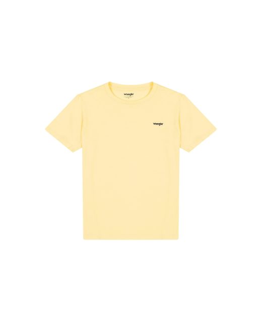 Wrangler Yellow Sign Off Tee T-shirt