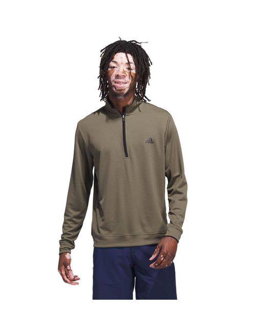 Adidas Gray Quarter-zip Sweatshirt for men