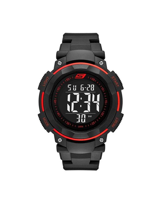 Skechers Ruhland Quartz Casual Sports Digital Watch in Black - Save 20% -  Lyst