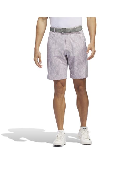 Adidas Gray Ultimate365 Printed Shorts Golf for men