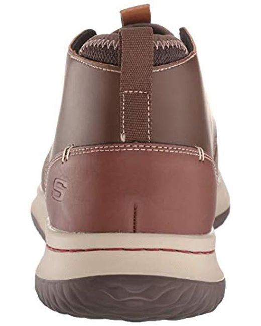 skechers boots hombre beige