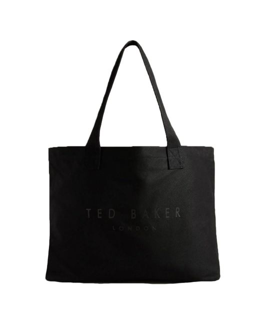 Ted Baker Black Lukkee Branded Tote Bag