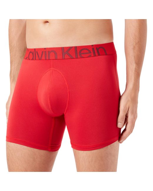 Calvin Klein Boxer-Unterhosen in Red für Herren