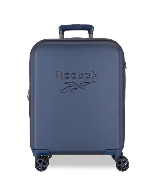 Reebok Franklin Luggage Set Blue 55/70 Cm Rigid Abs Tsa Closure 109l 7 Kg 4 Double Wheels Hand Luggage By Joumma Bags