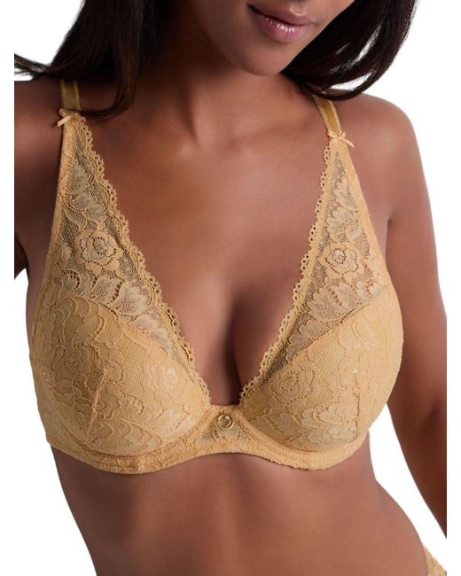 Reggiseno con scollo profondo a di Aubade in Brown