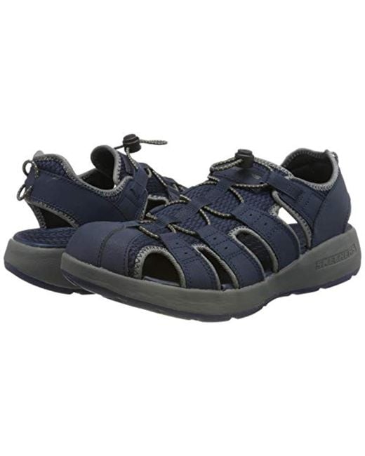 skechers sandals hombre dorados