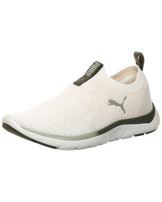 PUMA Black Softride Remi Slip-on Knit WN's Straßen-Laufschuh