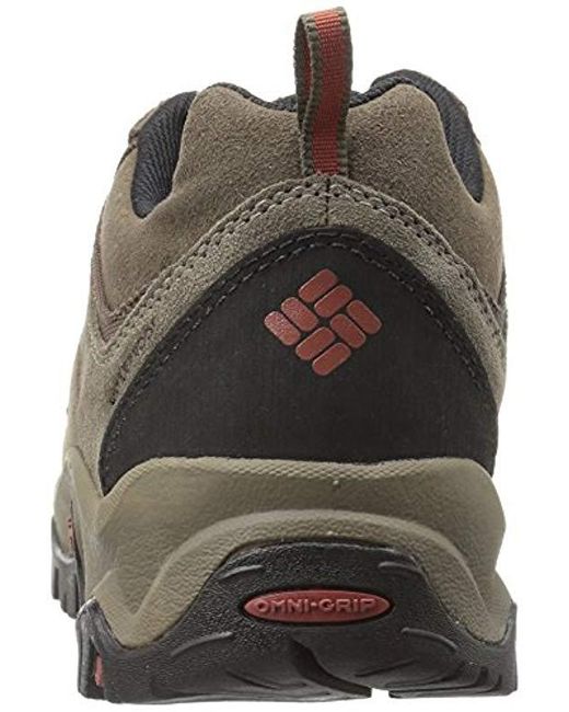 columbia men's granite ridge waterproof hiking shoe