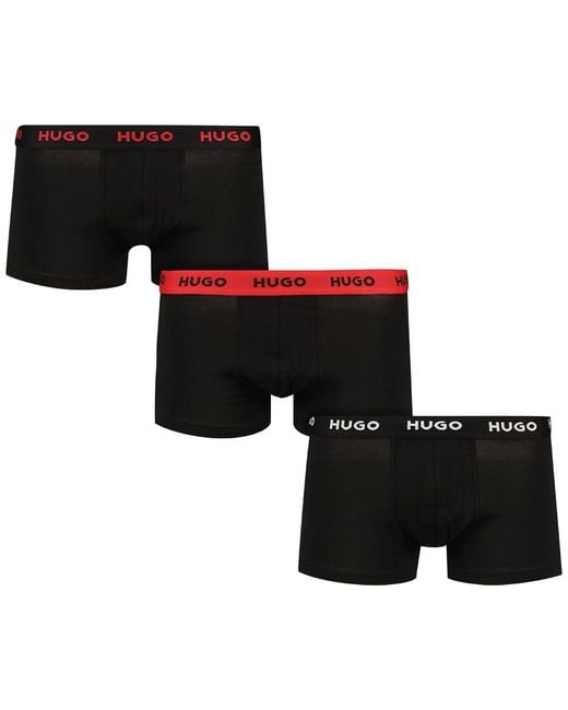 HUGO Trunk Triplet Pack in Black für Herren