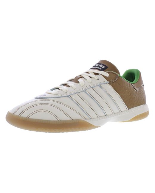Adidas White X Wales Bonner Samba Metallic Sneakers