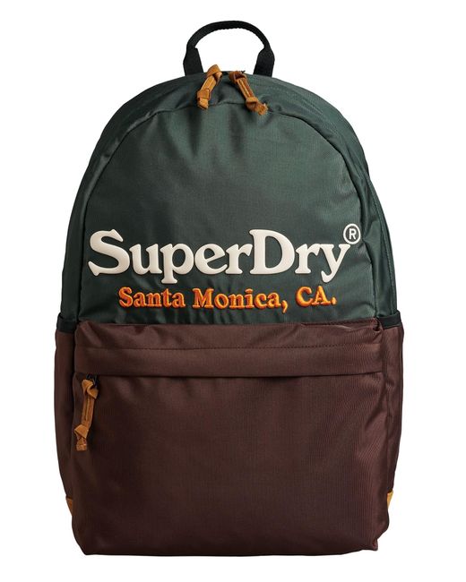 Superdry Vintage Graphic Montana Backpack in Grey | Lyst UK