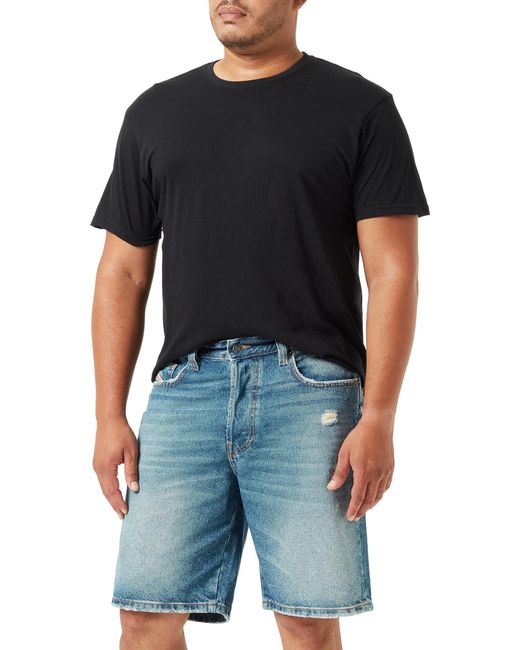 DIESEL Black Regular-short Jeans for men