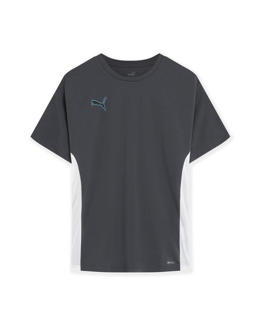 PUMA Black S Finesse Training Shirt Grey/aqua Xl for men