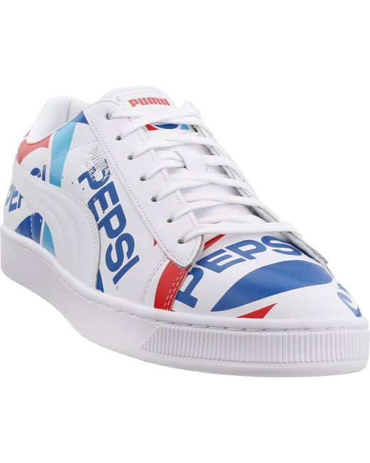 PUMA S Basket x Pepsi Casual Shoes in Blue für Herren