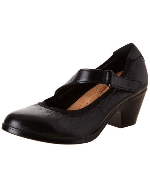 Clarks Black Emily2 Mabel Pump