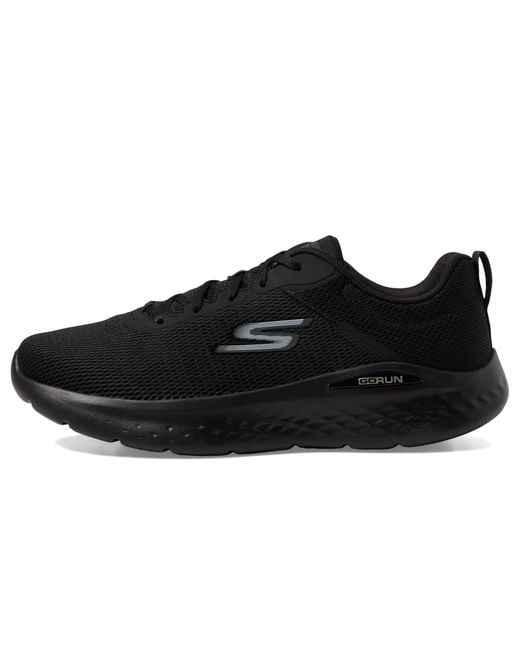 Skechers Black Go Run Lite-quick Stride Sneaker for men