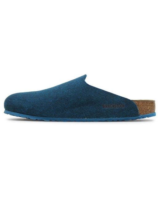 Birkenstock Blue Amsterdam Bs Wool Petrol Sandals 10.5 Uk