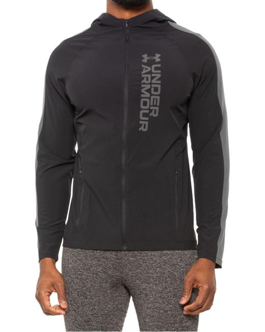 Under Armour Black Outrun The Storm Jacket for men