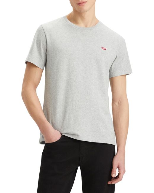 Levi's Gray Ss Original Hm Tee T-shirt for men