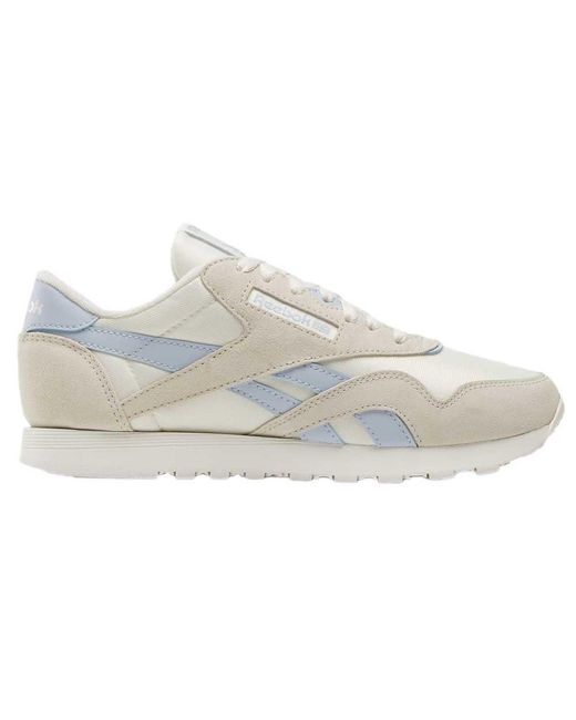 Nailon clásico Reebok de color White