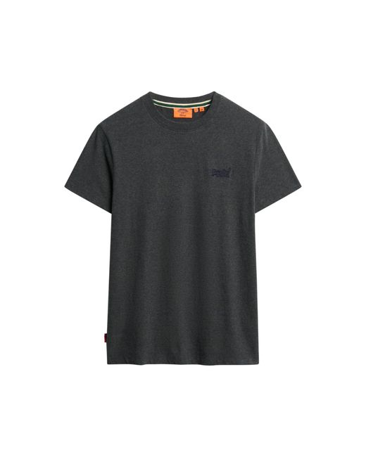 Vintage Logo EMB Tee T-Shirt Superdry pour homme en coloris Black