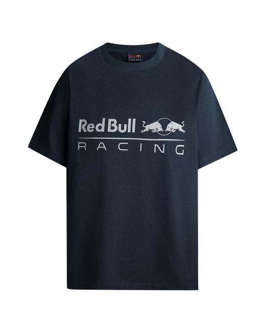 Red Bull Racing X RBR Logo Driver Tee T-Shirt di Pepe Jeans in Blue da Uomo