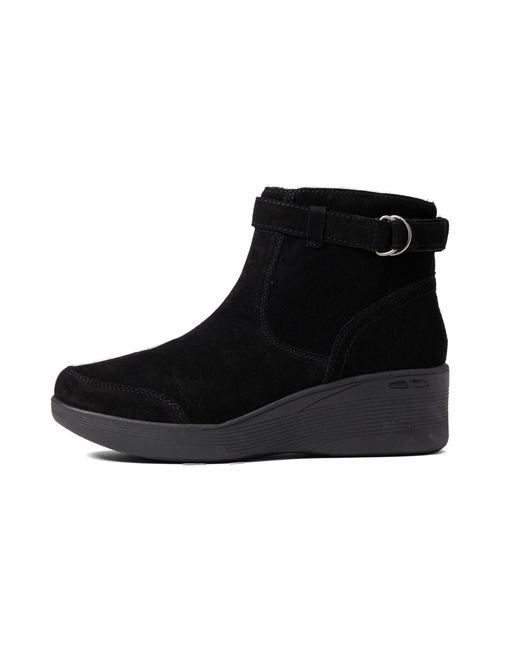 Skechers Pierlitenight Valley Ankle Boot in Black Lyst