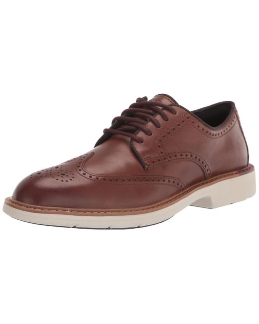 Cole Haan Leather Go-to Wing Oxford in Dark Coffee (Brown) for Men ...